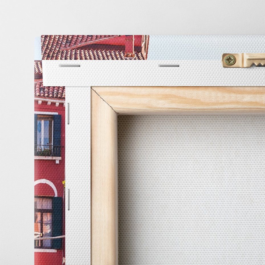 Obraz na płótnie - Wenecja, kanał, budynki