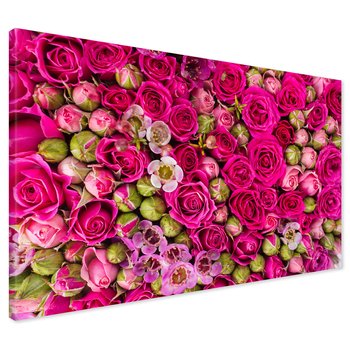 Obraz na płótnie - róże, kwiaty, bukiet