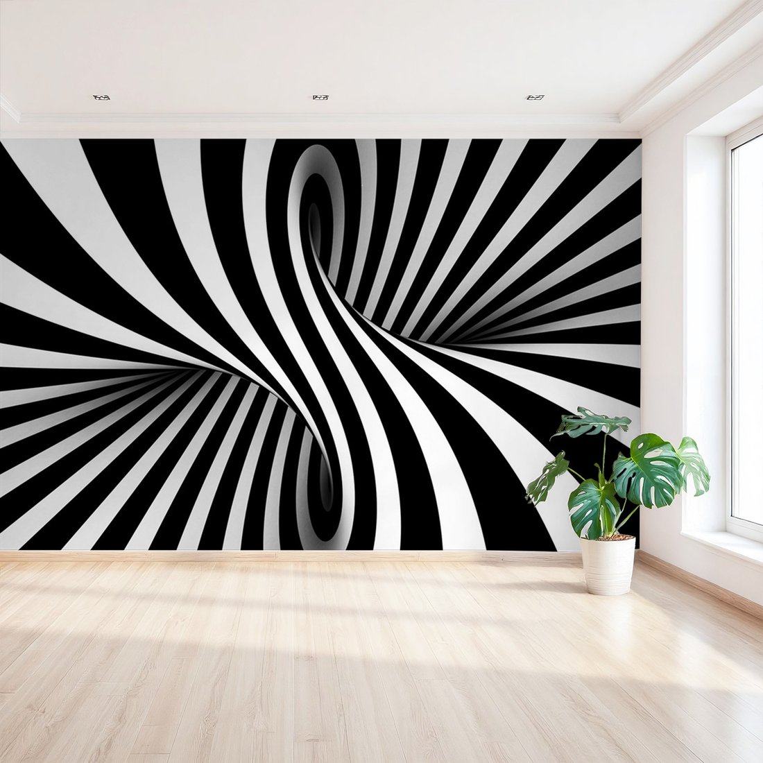 Fototapeta - abstrakcja, iluzja, spirala