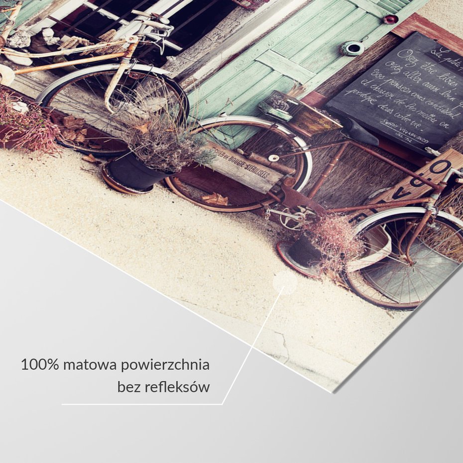 Fototapeta - rowery, okno, dekoracja