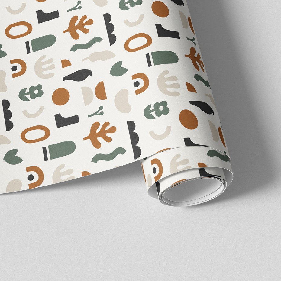 Tapeta - liść, kształt, abstrakcja