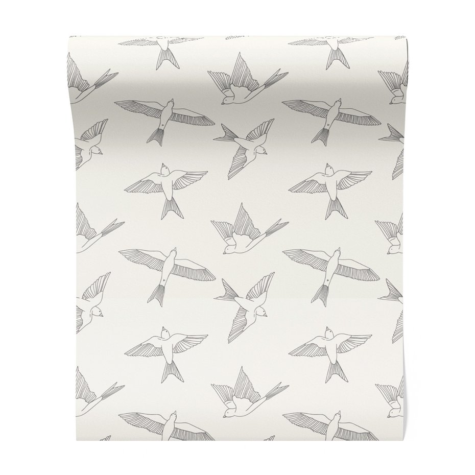 Tapeta - ptaki, wzór, tapeta