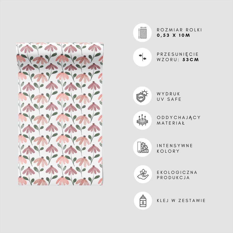 Tapeta - kwiaty, liście, natura