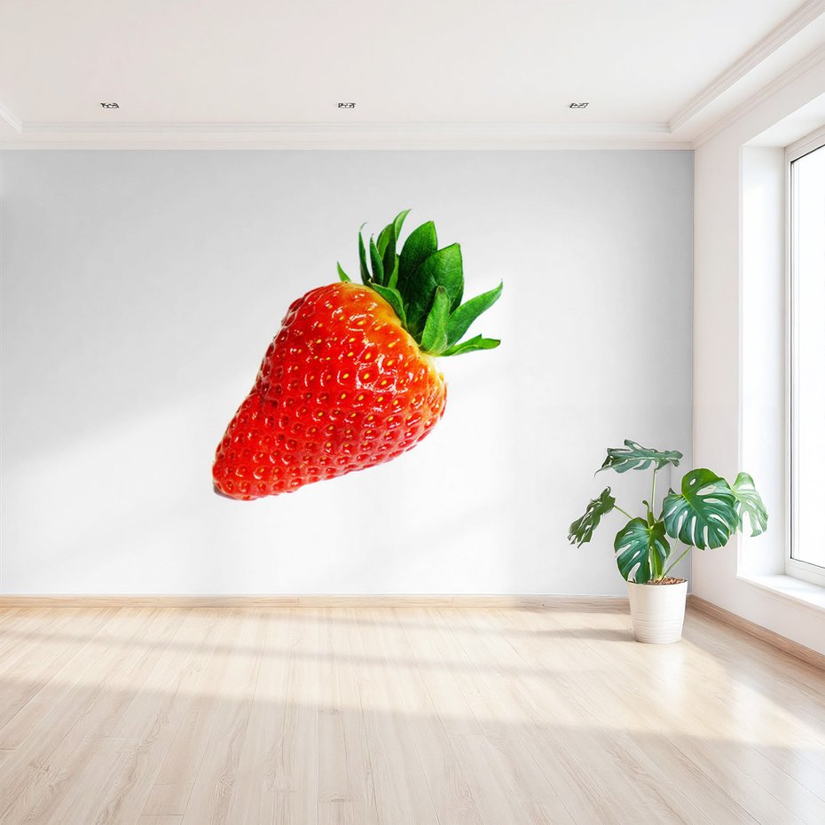 Fototapeta - truskawka, owoc, czerwony