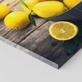Obraz na płótnie - cytryny, owoce, żółty