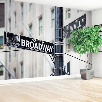 Fototapeta - ulica, znaki, miasto