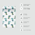 Tapeta - dziecięca, dinozaury, ilustracja, wzór
