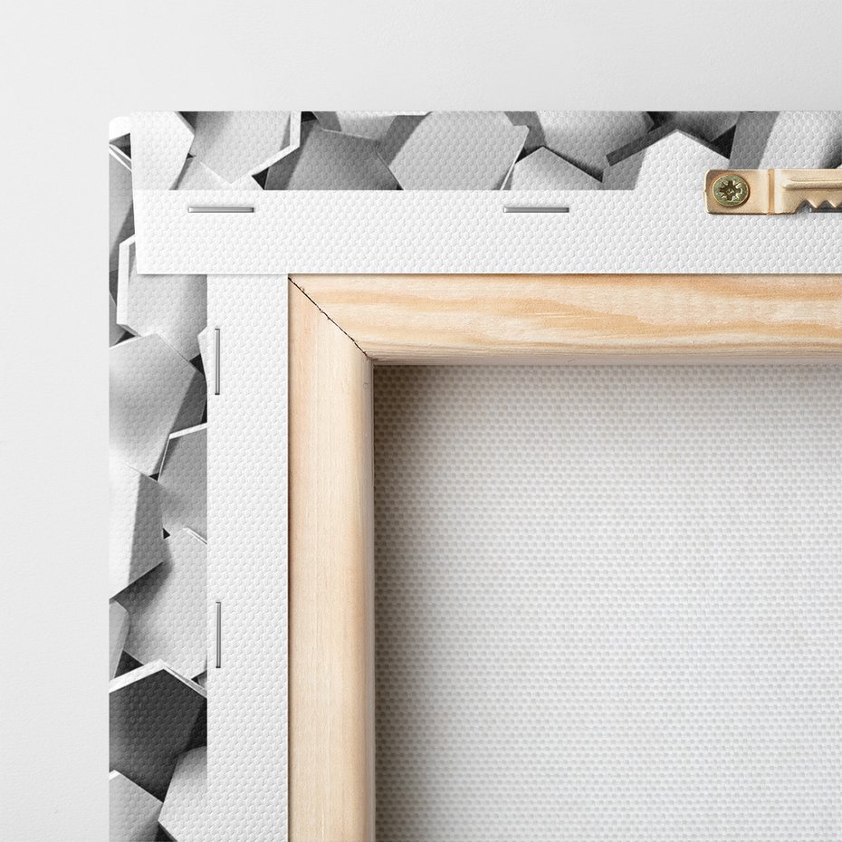 Obraz na płótnie - abstrakcja, geometria, tekstura