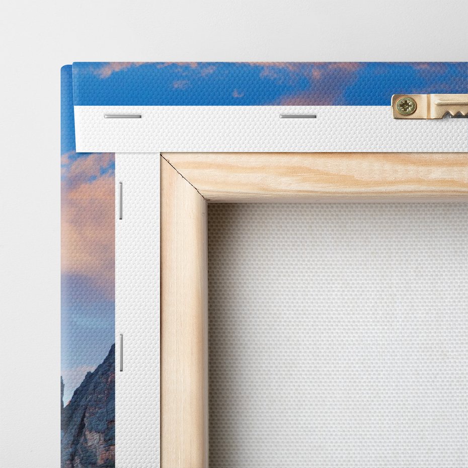 Obraz na płótnie - góry, jezioro, krajobraz