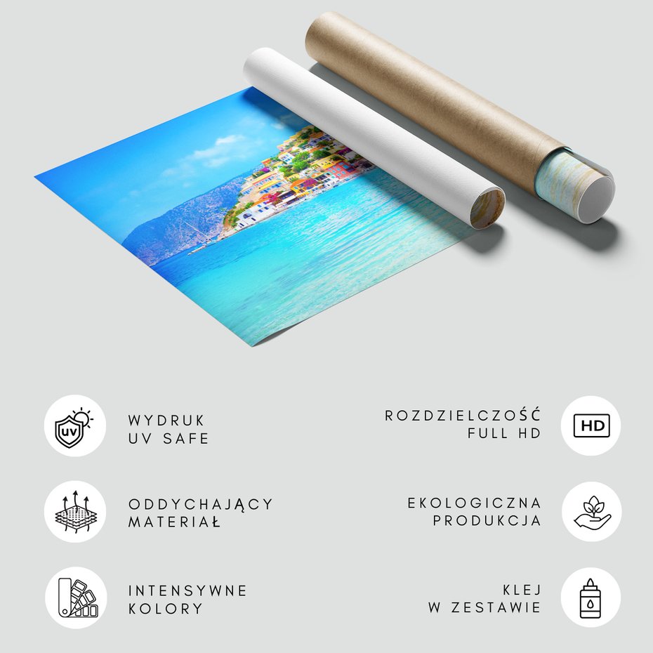 Fototapeta - plaża, morze, miasto