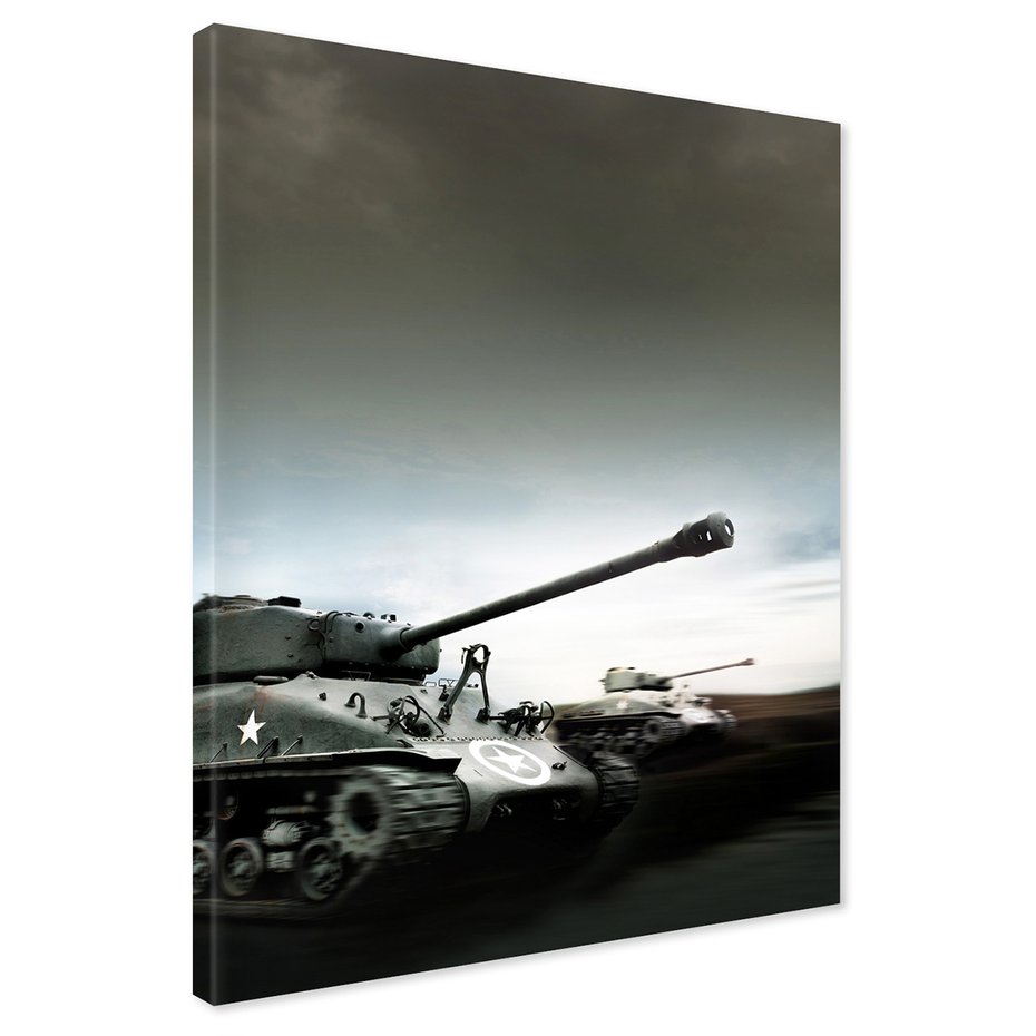 Obraz na płótnie - czołgi, wojna, pojazdy