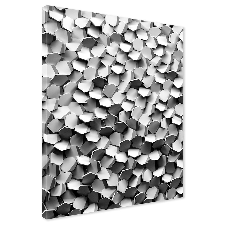 Obraz na płótnie - abstrakcja, geometria, tekstura