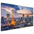 Obraz na płótnie - miasto, wieża, budynki