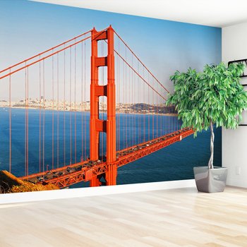 Fototapeta - most, miasto, woda