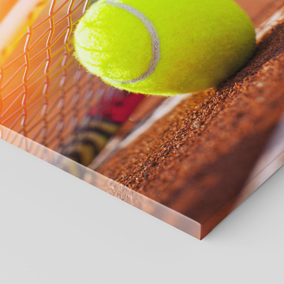 Obraz na płótnie - tenis, piłka, kort