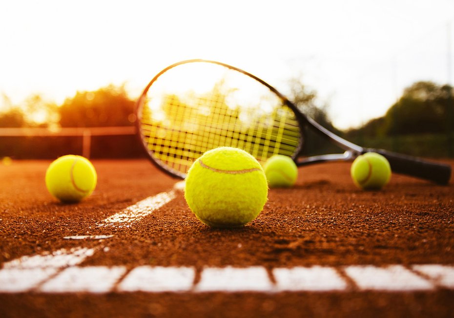 Fototapeta - tenis, piłka, rakieta