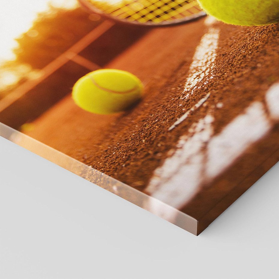 Obraz na płótnie - tenis, piłka, kort