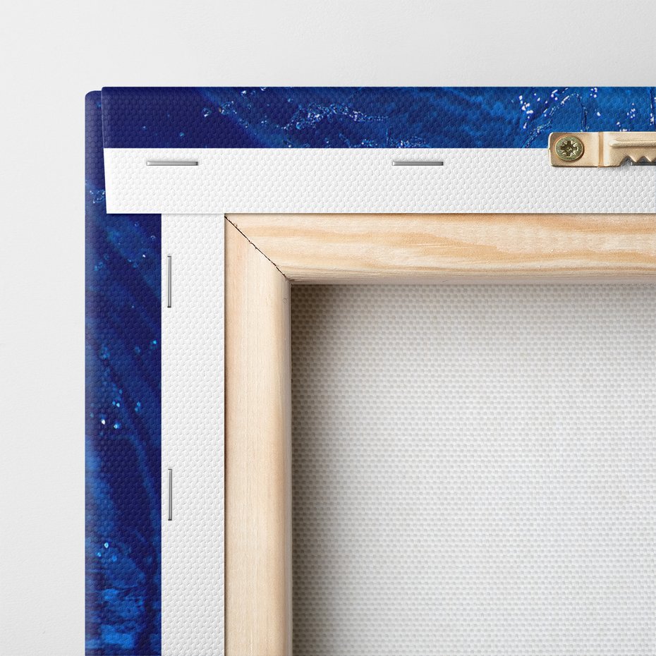 Obraz na płótnie - pomarańcza, woda, plusk