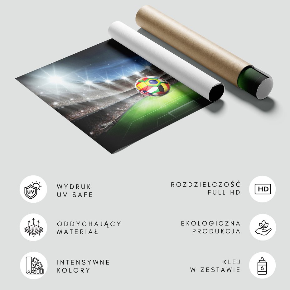 Fototapeta - piłka nożna, stadion, sport