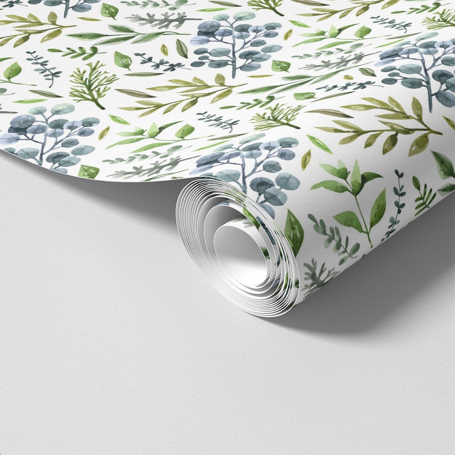 Tapeta - liście, gałązki, jagody