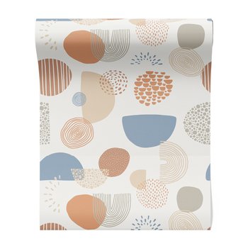 Tapeta - kształty, kropki, linie