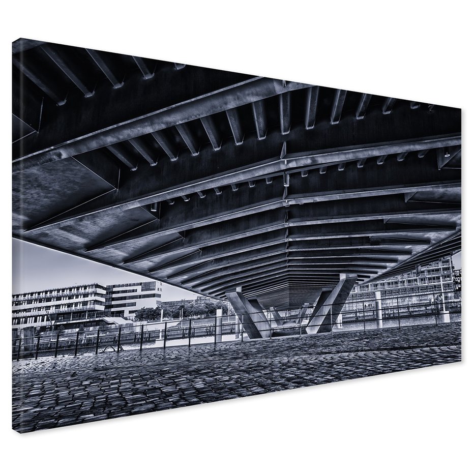 Obraz na płótnie - most, miasto, architektura