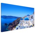 Obraz na płótnie - Santorini, Grecja, morze