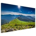 Obraz na płótnie - góry, krajobraz, niebo