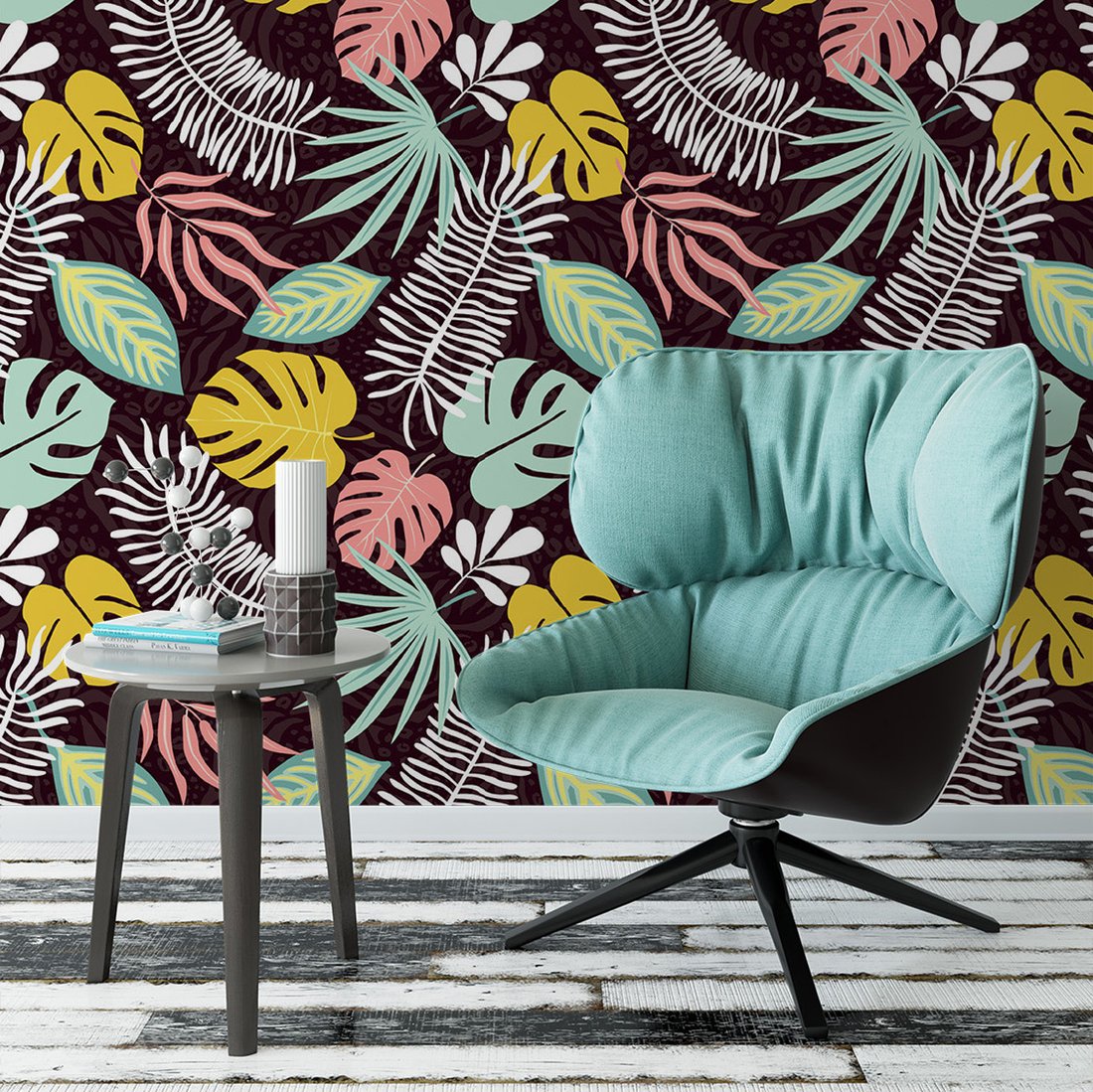 Tapeta - liście, natura, abstrakcja