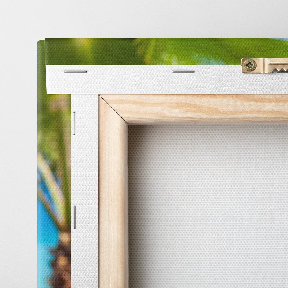 Obraz na płótnie - pies, okulary, plaża