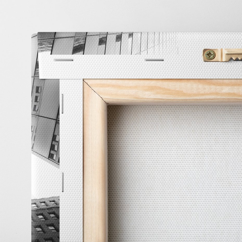 Obraz na płótnie - miasto, budynki, ulica