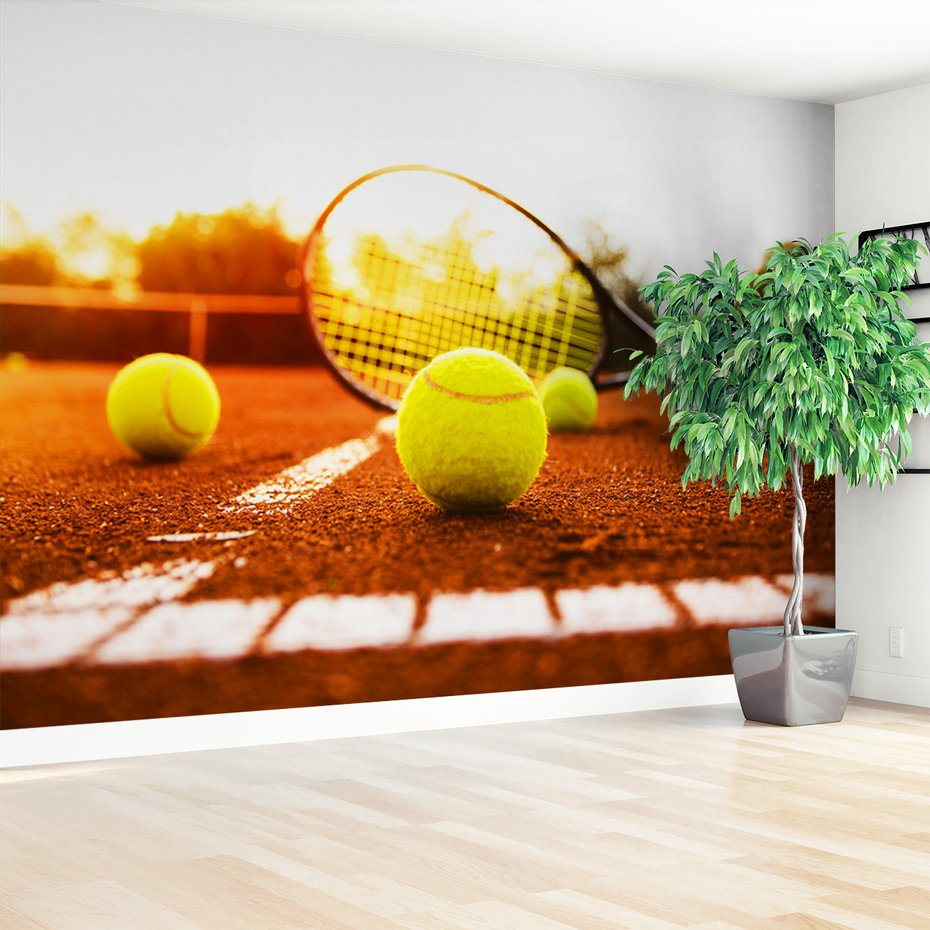 Fototapeta - tenis, piłka, rakieta