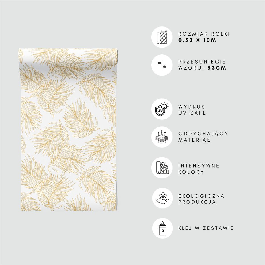 Tapeta - liście, natura, elegancja