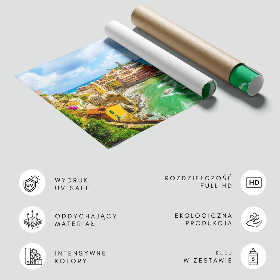 Fototapeta - miasto, morze, budynki