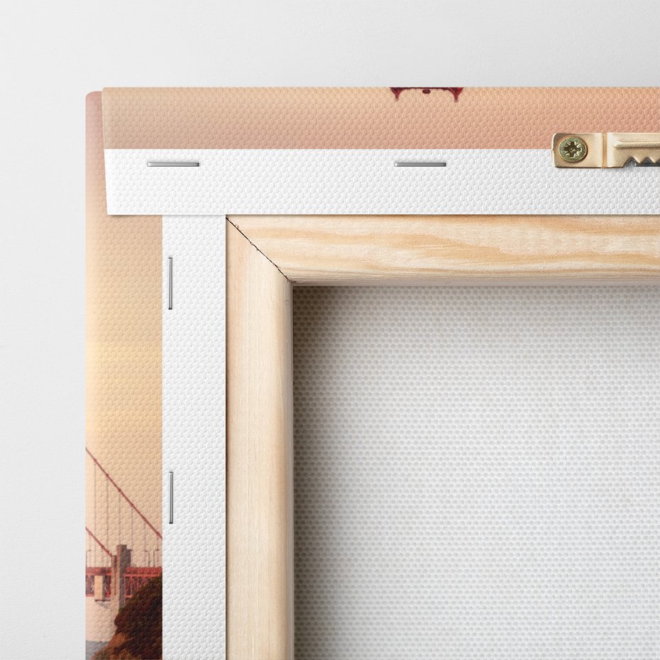 Obraz na płótnie - most, woda, krajobraz