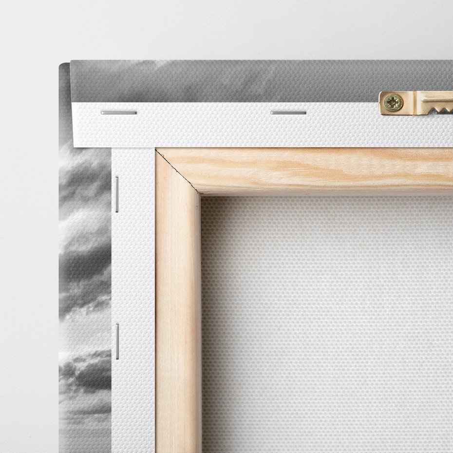 Obraz na płótnie - morze, molo, drewno