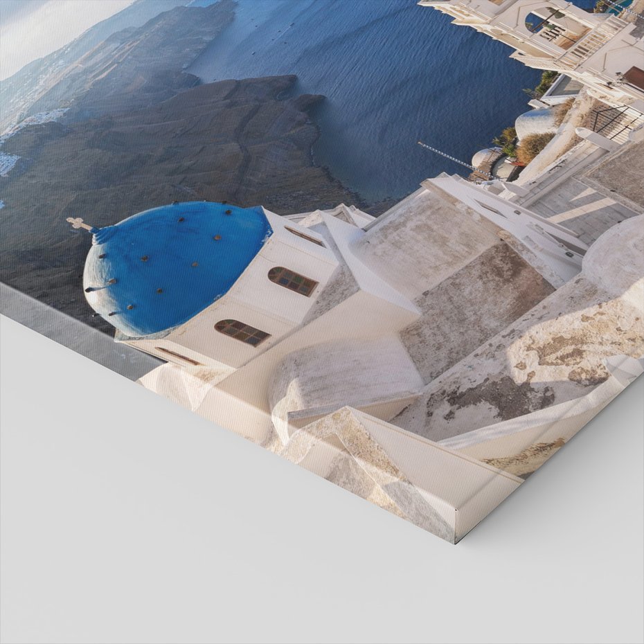 Obraz na płótnie - Santorini, Grecja, morze