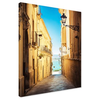 Obraz na płótnie - ulica, miasto, morze