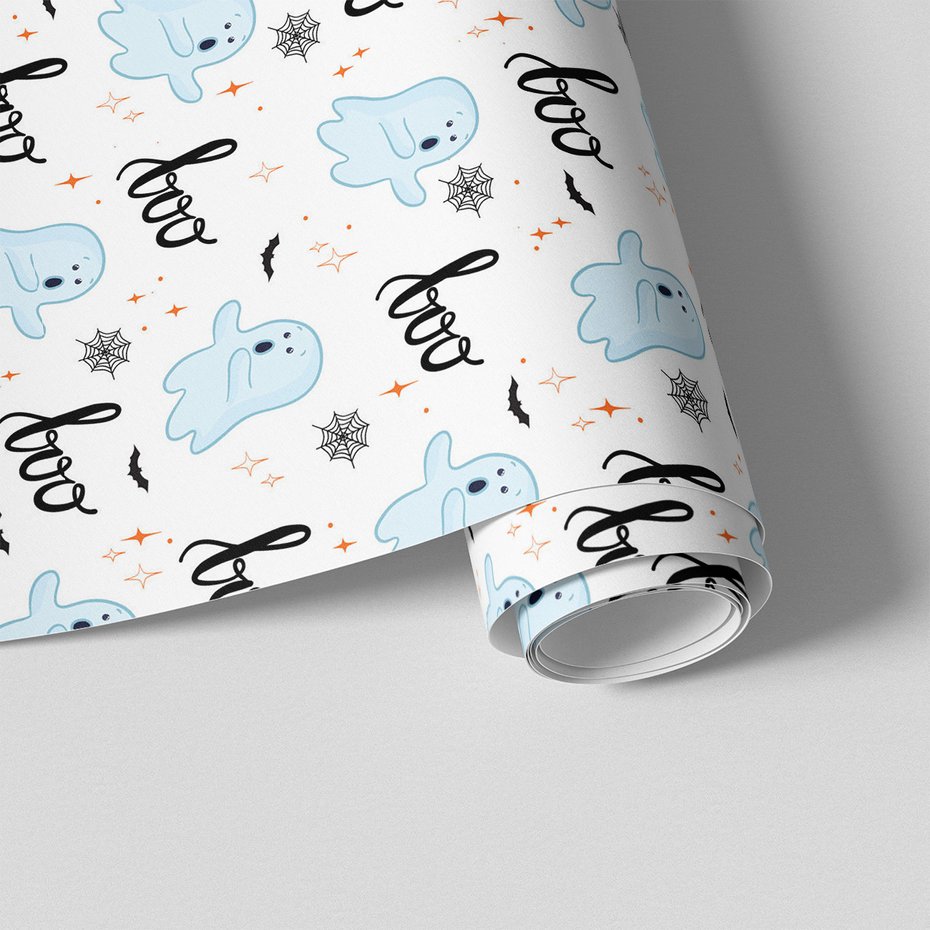 Tapeta - dziecięca, duch, halloween, pajęczyna