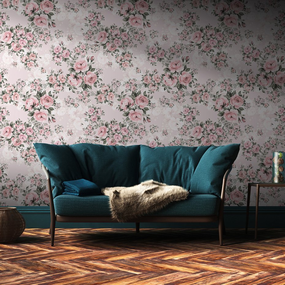 Tapeta - róże, bukiet, kompozycja