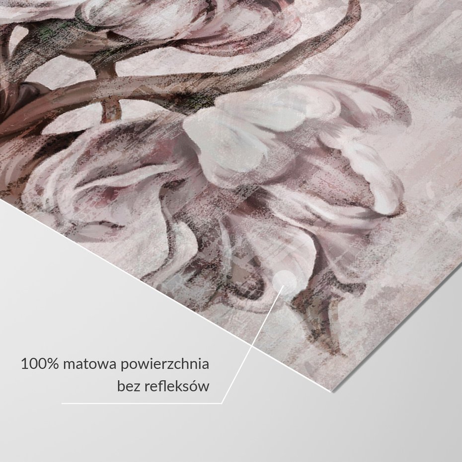 Fototapeta - loft, kwiaty, trawy