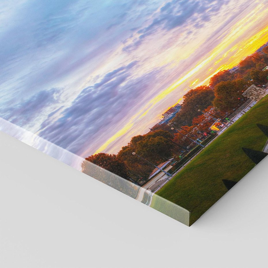 Obraz na płótnie - Paryż, Wieża Eiffla, miasto