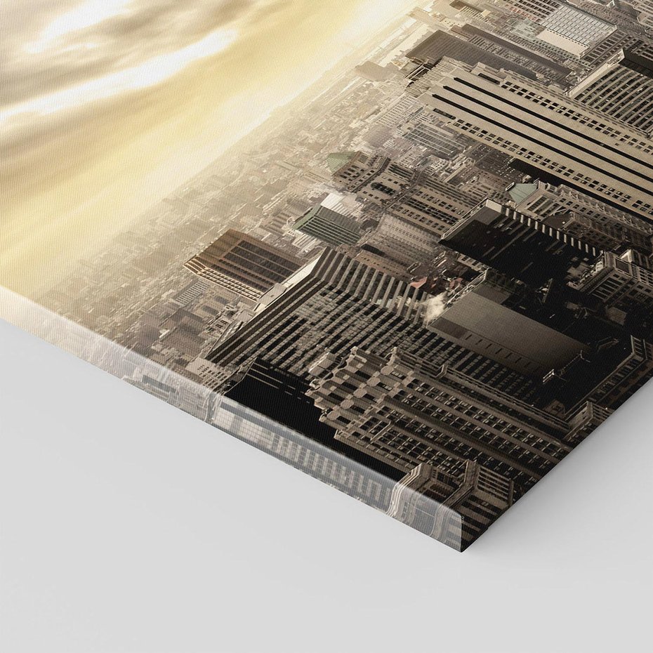 Obraz na płótnie - miasto, budynki, panorama