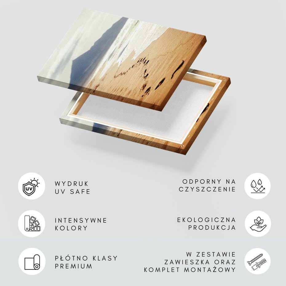 Obraz na płótnie - plaża, piasek, morze