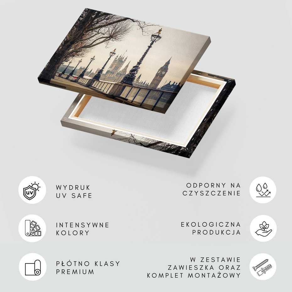 Obraz na płótnie - Londyn, miasto, Big Ben