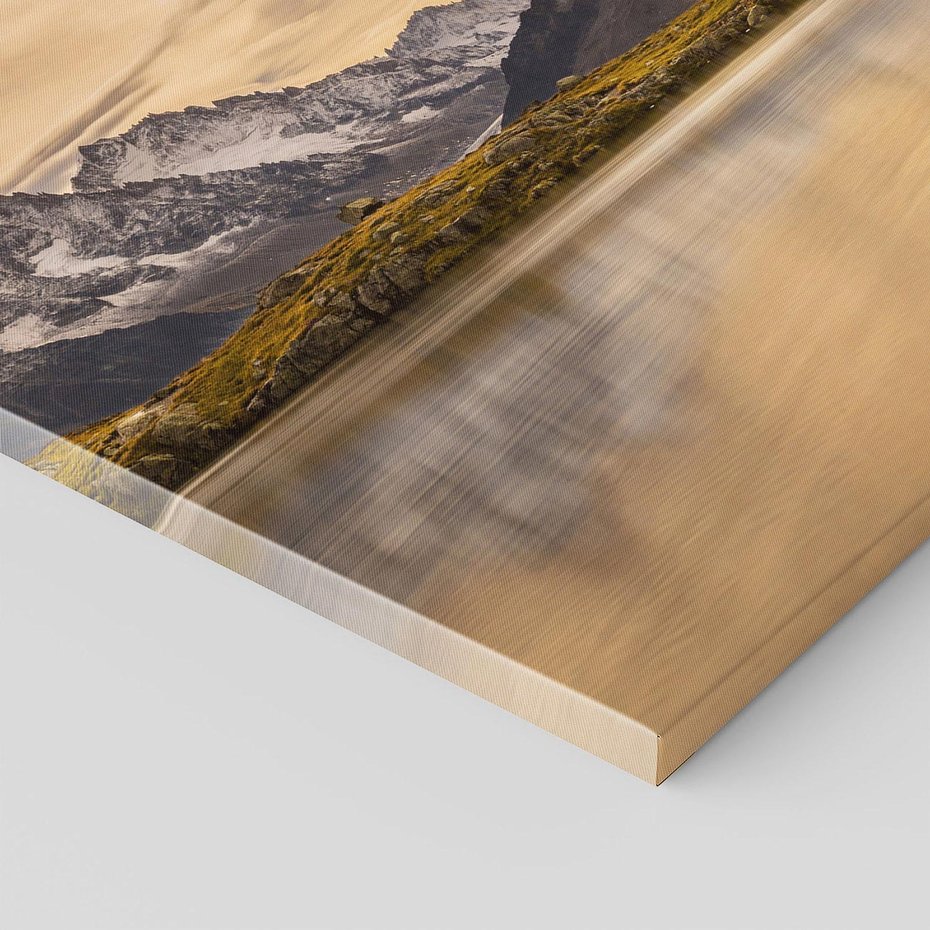 Obraz na płótnie - góry, jezioro, krajobraz