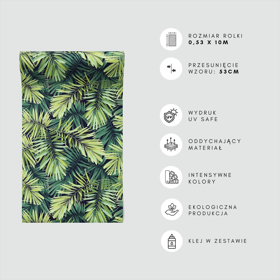Tapeta - liście, palmy, tropiki