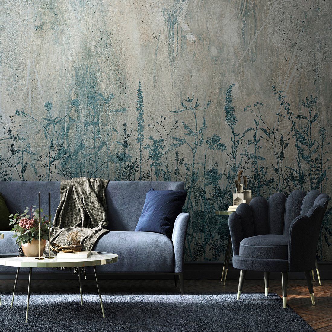 Fototapeta - loft, trawy, pampas