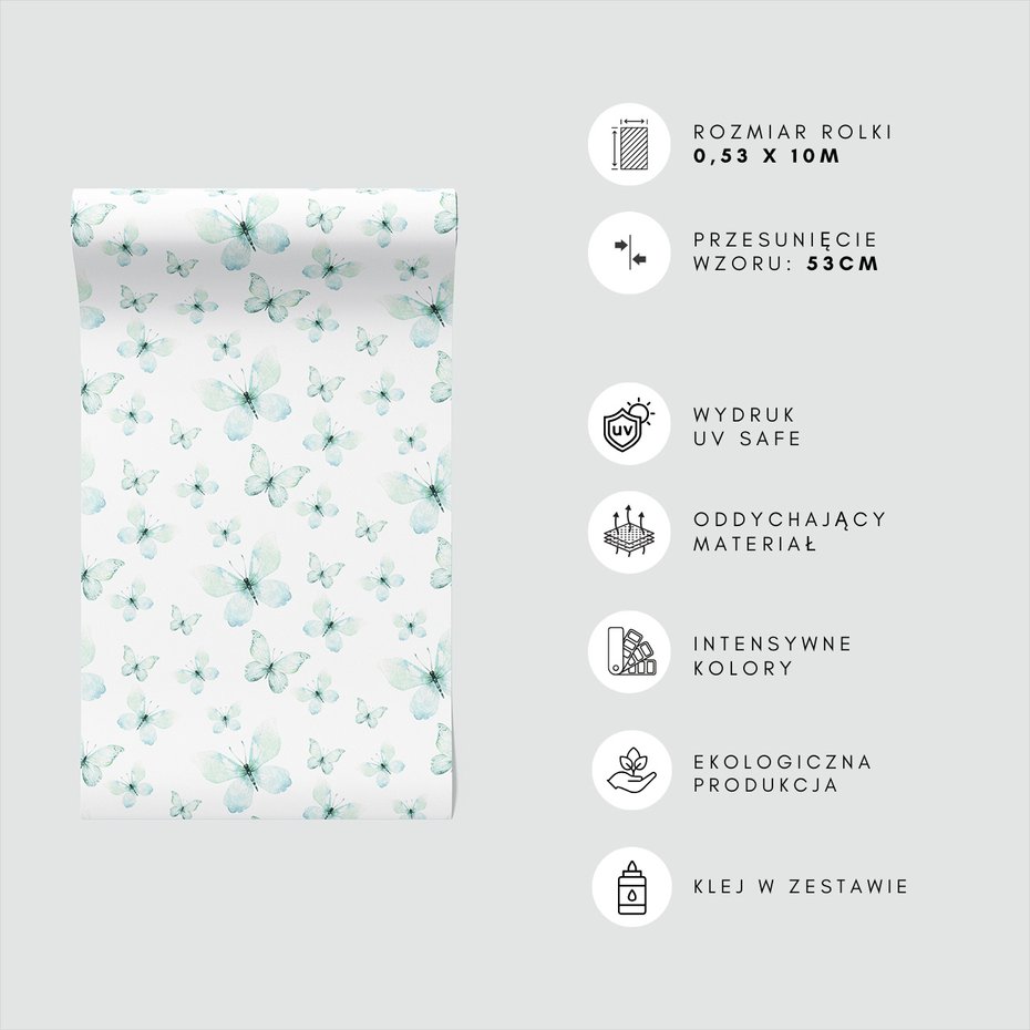 Tapeta - motyle, wzór, ilustracja