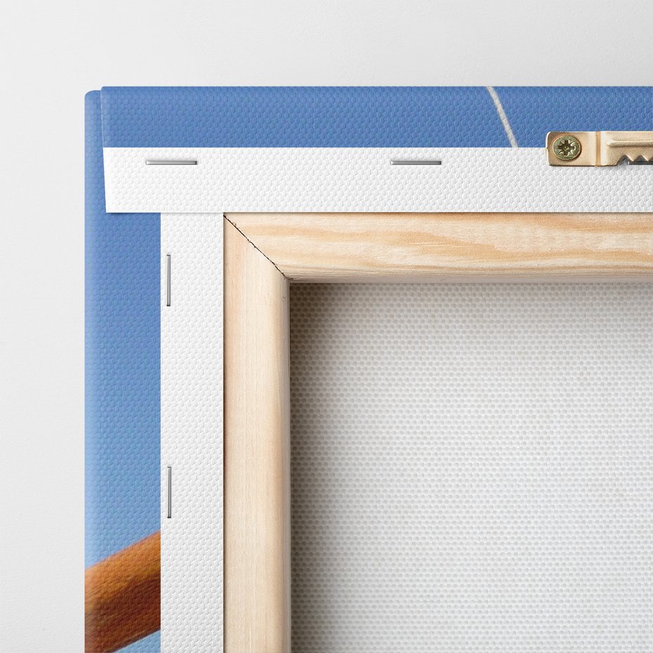 Obraz na płótnie - żaglówka, morze, ster